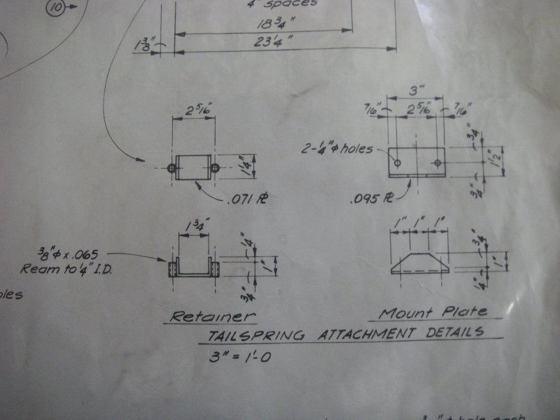 Tailwheel spring bracket | The Biplane Forum