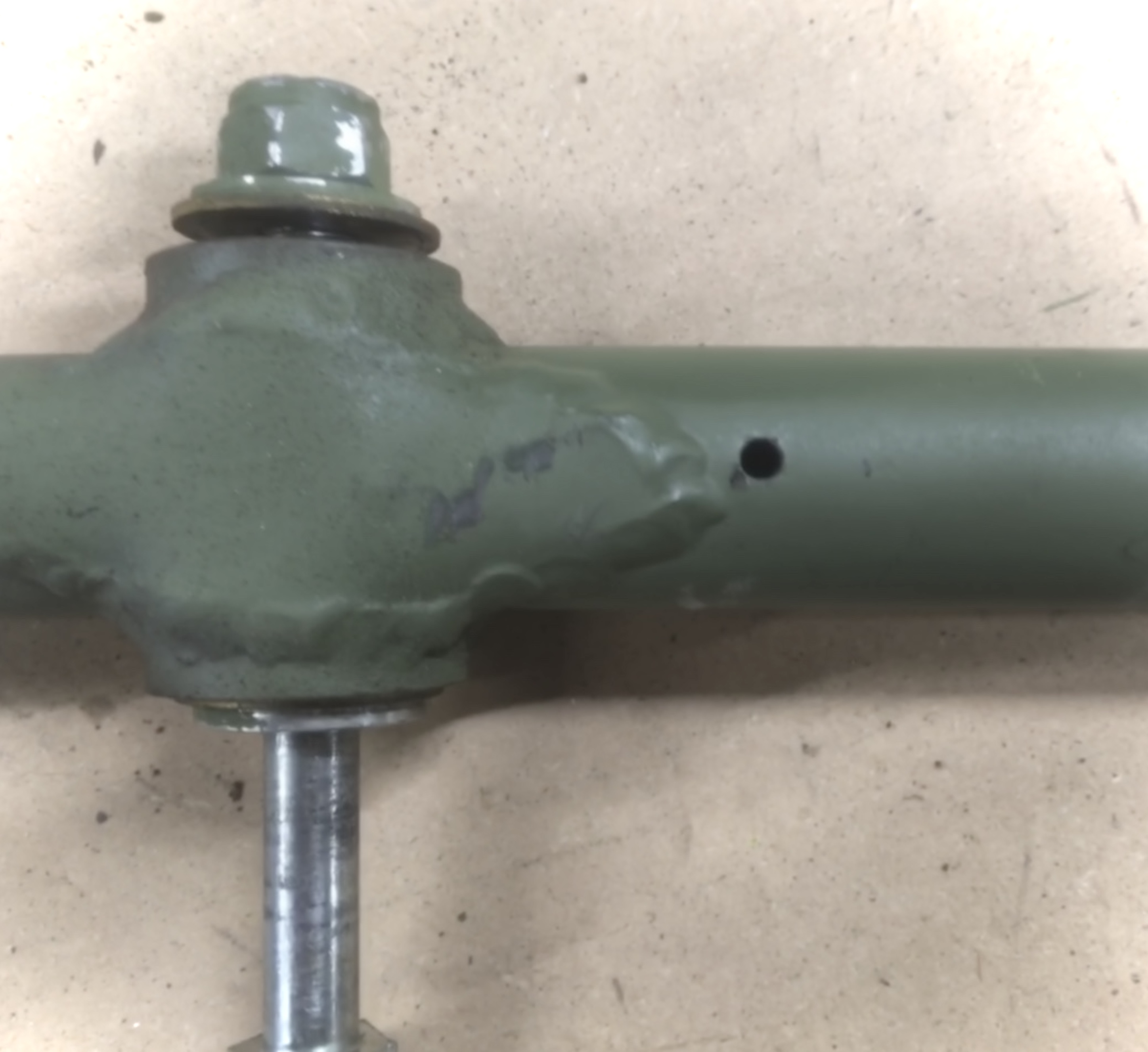 What to do with a hole drilled in control stick | The Biplane Forum